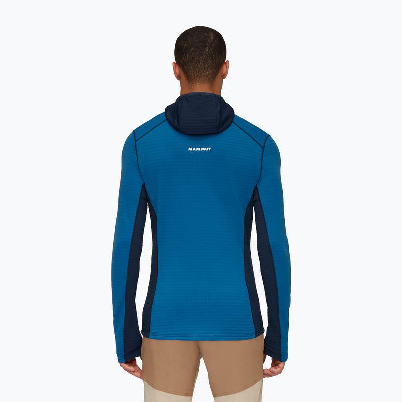 Bluza trekkingowa męska Mammut Taiss Light ML Hooded deep ice/marine 2