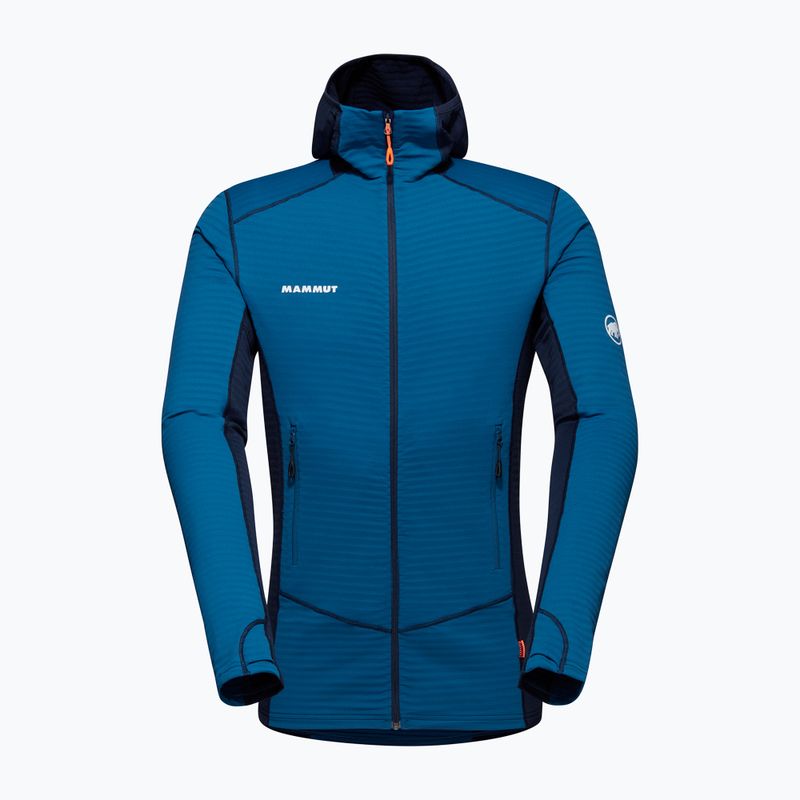 Bluza trekkingowa męska Mammut Taiss Light ML Hooded deep ice/marine 8