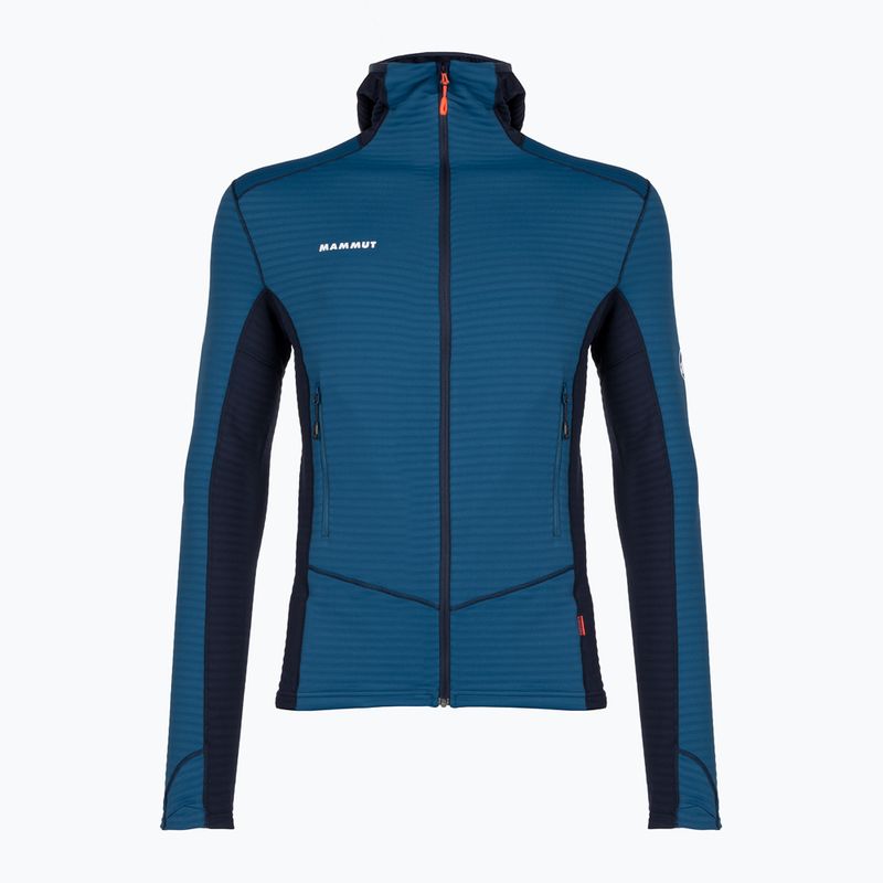 Bluza trekkingowa męska Mammut Taiss Light ML Hooded deep ice/marine 4