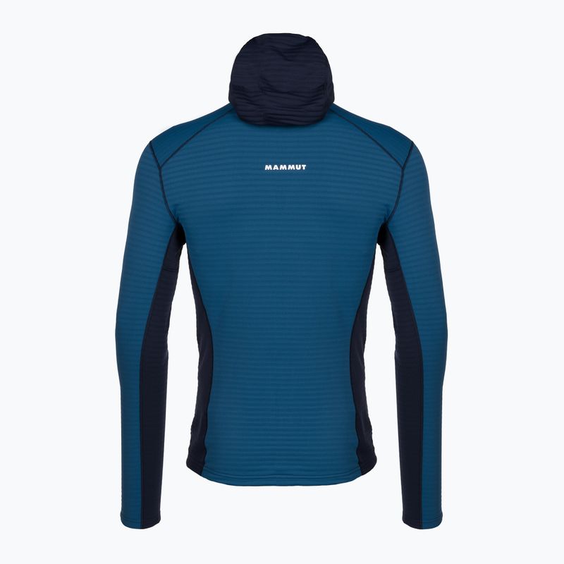 Bluza trekkingowa męska Mammut Taiss Light ML Hooded deep ice/marine 5