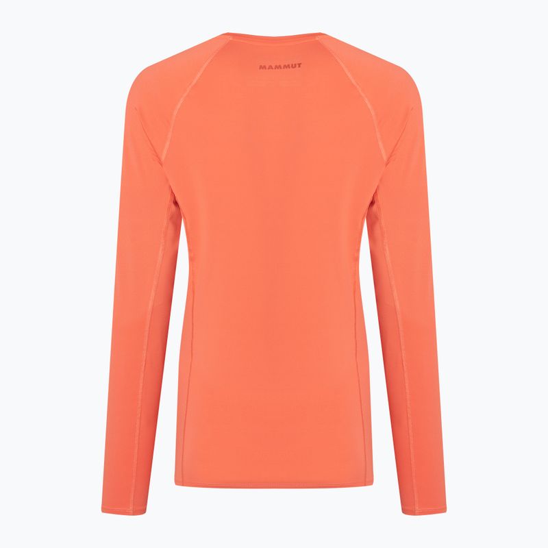 Longsleeve trekkingowy damski Mammut Selun FL Longsleeve Logo salmon 5