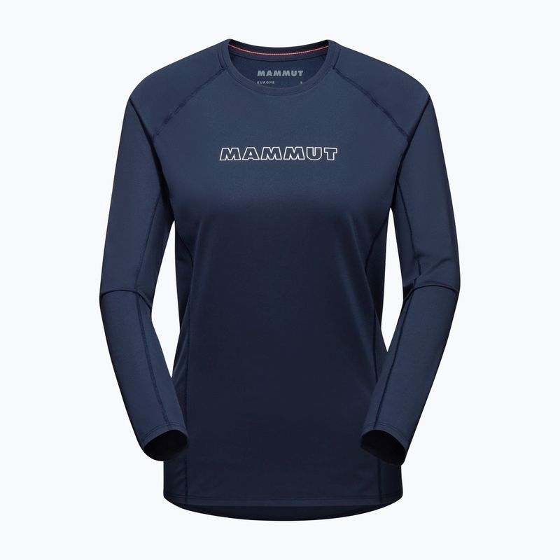 Longsleeve trekkingowy damski Mammut Selun FL Longsleeve Logo marine 4
