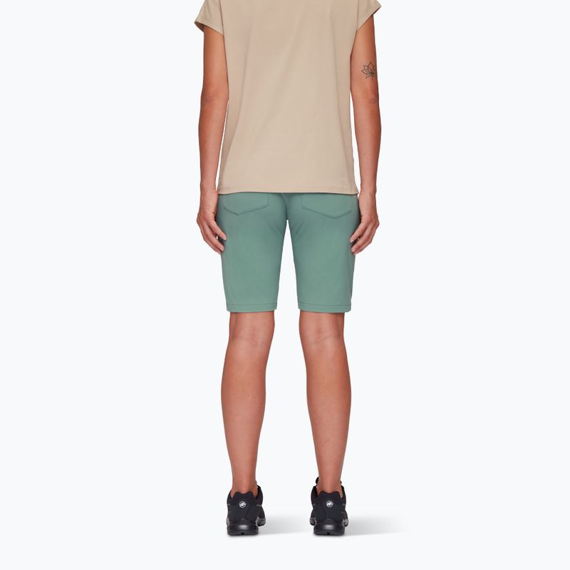 Spodenki trekkingowe damskie Mammut Runbold dark jade 3