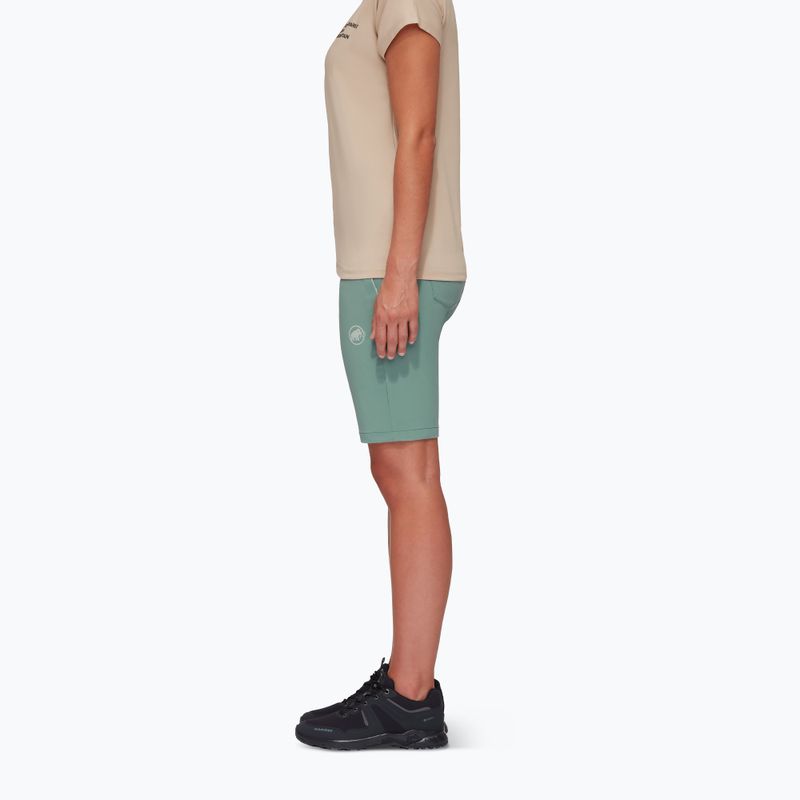 Spodenki trekkingowe damskie Mammut Runbold dark jade 4