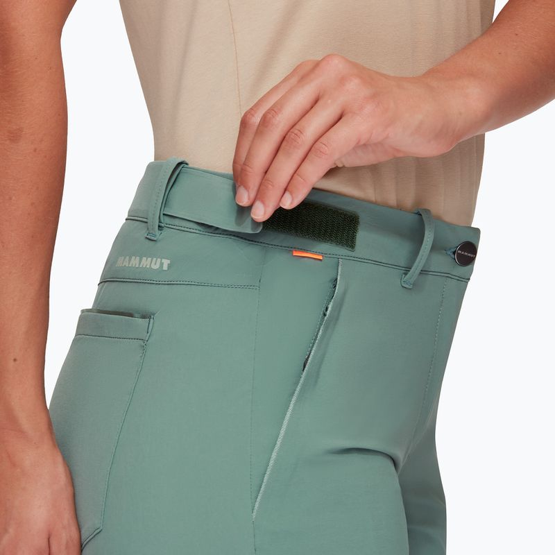 Spodenki trekkingowe damskie Mammut Runbold dark jade 6