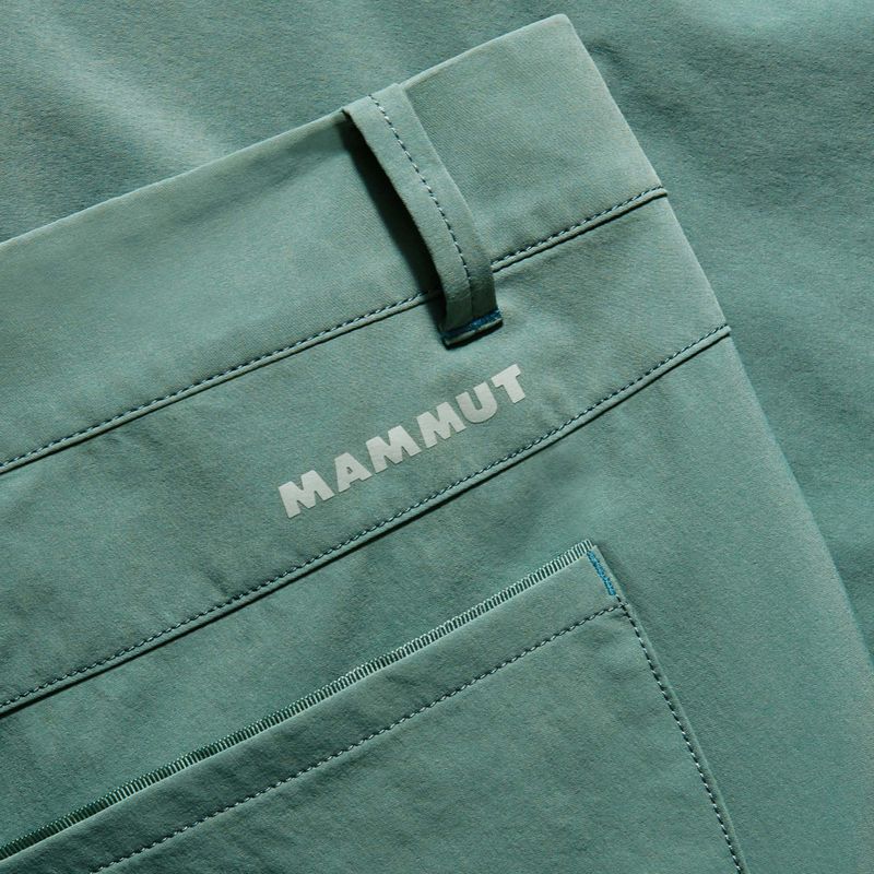 Spodenki trekkingowe damskie Mammut Runbold Roll Cuff dark jade 8