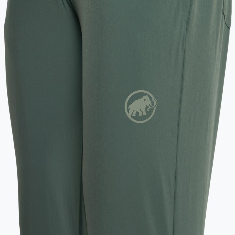 Spodnie trekkingowe damskie Mammut Runbold dark jade 7