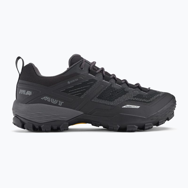 Buty trekkingowe męskie Mammut Ducan Low GTX 2023 black/dark titanium 2