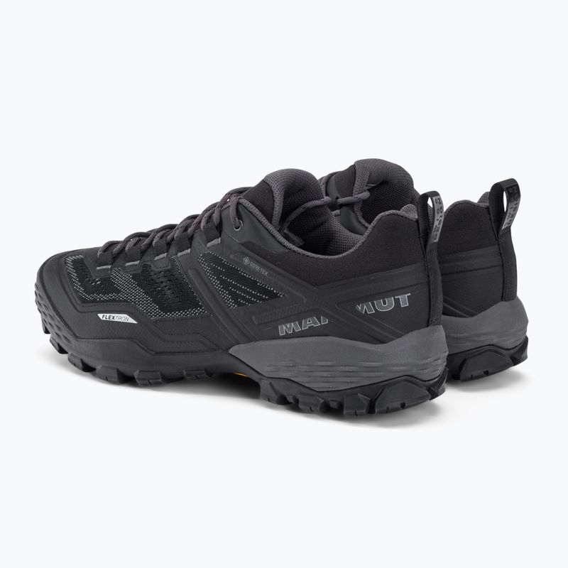 Buty trekkingowe męskie Mammut Ducan Low GTX 2023 black/dark titanium 3