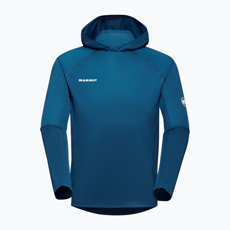 Longsleeve trekkingowy męski Mammut Selun FL Sun Hoody deep ice 4
