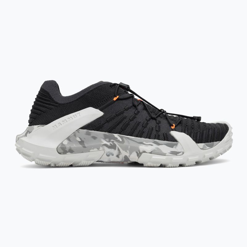 Buty podejściowe męskie Mammut Hueco Knit II Low black/light ice gray 2