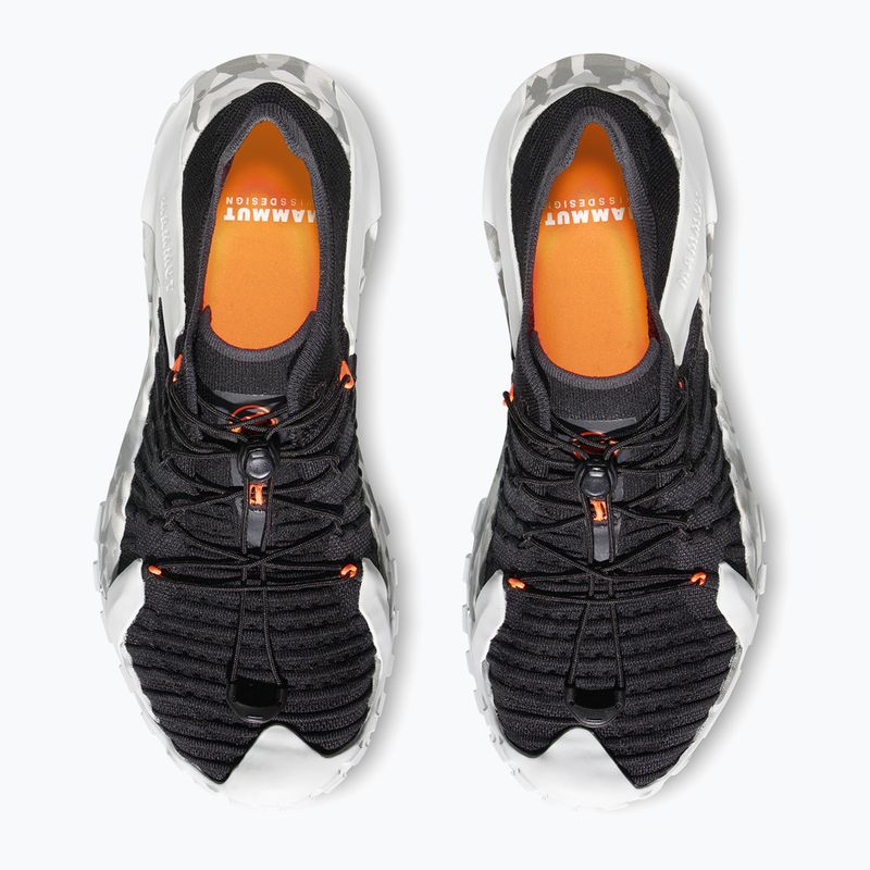 Buty podejściowe damskie Mammut Hueco Knit II Low black/light ice gray 3