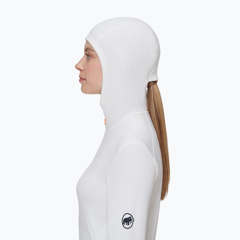 Bluza trekkingowa damska Mammut Aconcagua Light ML Hooded white 4