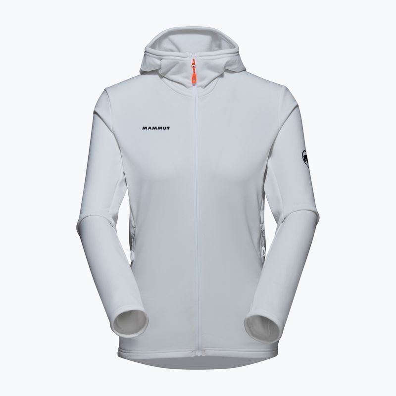 Bluza trekkingowa damska Mammut Aconcagua Light ML Hooded white 7