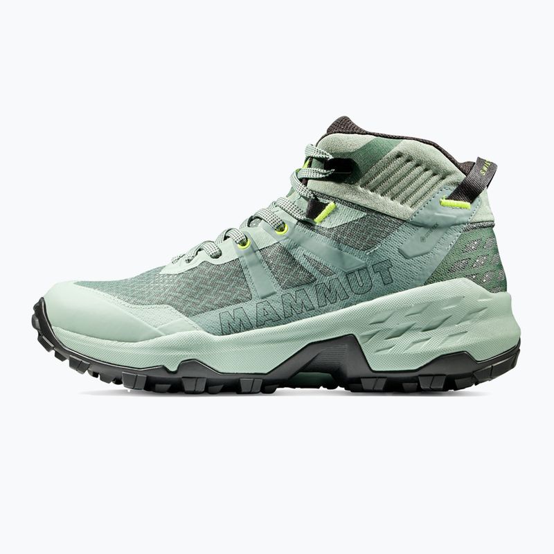 Buty turystyczne  damskie Mammut Sertig II Mid GTX jade/dark jade 8