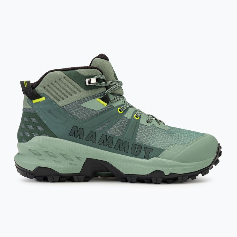 Buty turystyczne  damskie Mammut Sertig II Mid GTX jade/dark jade 2