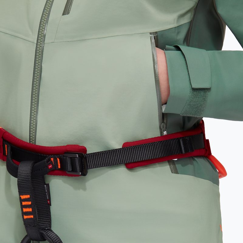 Kurtka przeciwdeszczowa damska Mammut Alto Guide HS Hooded jade/dark jade 8