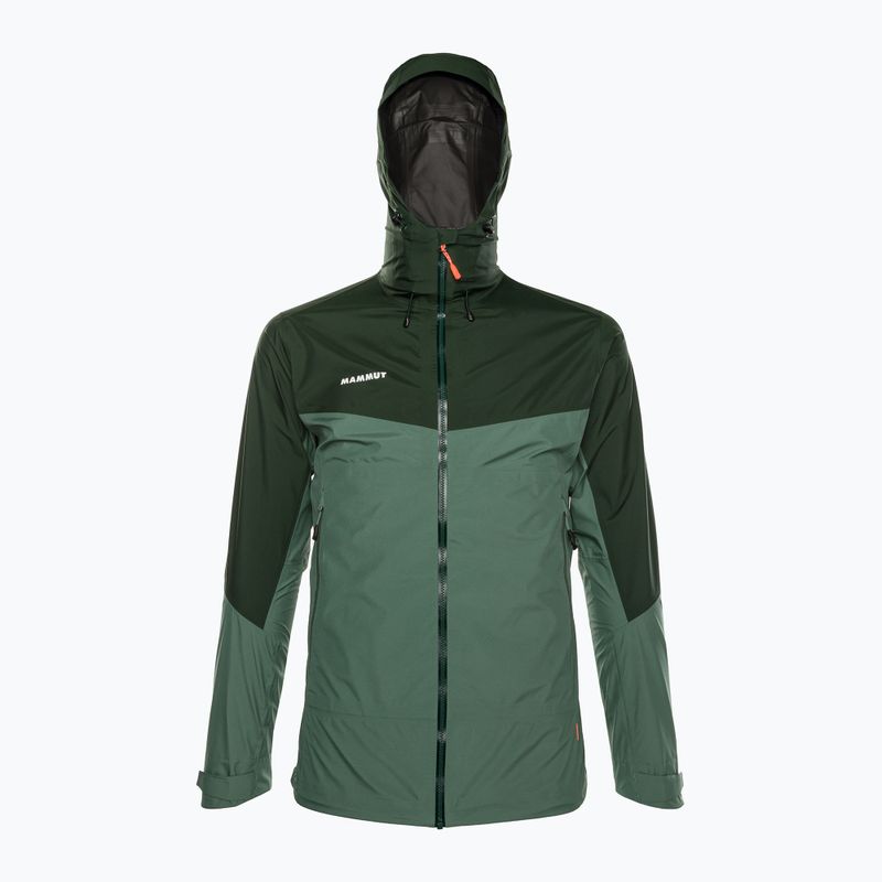 Kurtka przeciwdeszczowa męska Mammut Convey Tour HS Hooded 2023 dark jade/woods