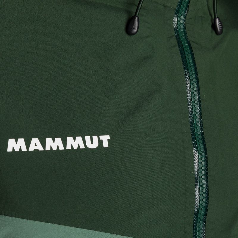 Kurtka przeciwdeszczowa męska Mammut Convey Tour HS Hooded 2023 dark jade/woods 3