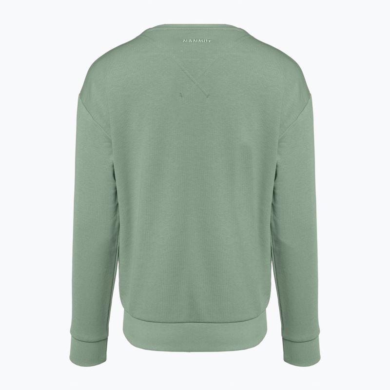 Bluza trekkingowa damska Mammut Core ML Crew Neck Logo jade 5