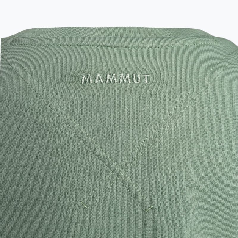 Bluza trekkingowa damska Mammut Core ML Crew Neck Logo jade 7
