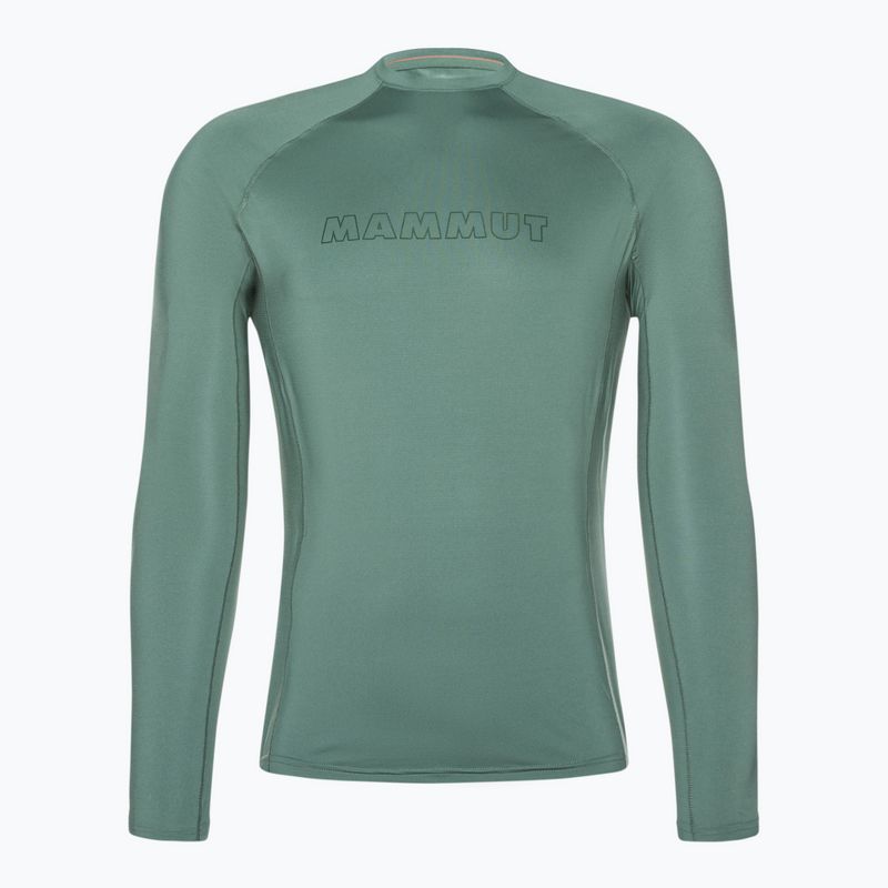 Longsleeve trekkingowy męski Mammut Selun FL Longsleeve Logo dark jade 4