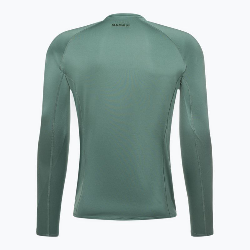 Longsleeve trekkingowy męski Mammut Selun FL Longsleeve Logo dark jade 5