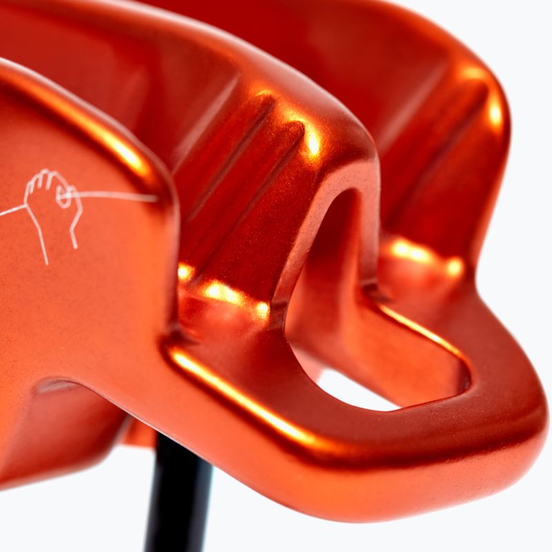 Przyrząd asekuracyjny Mammut Wall Alpine Belay orange 4
