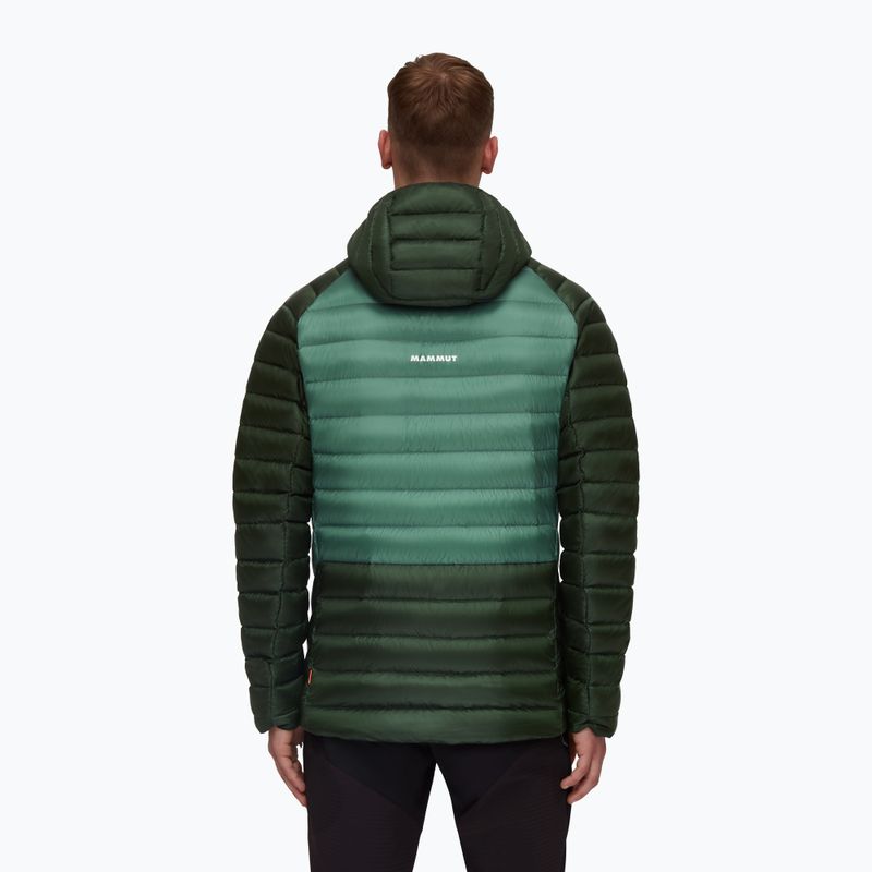 Kurtka puchowa męska Mammut Broad Peak IN Hooded dark jade/woods 2