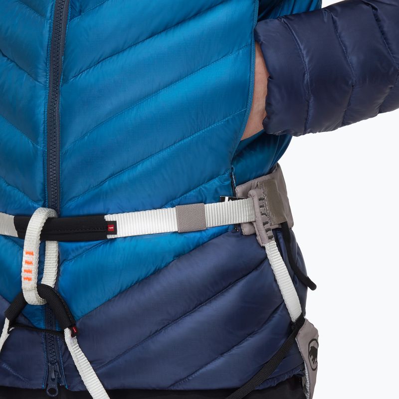 Kurtka puchowa męska Mammut Broad Peak IN Hooded deep ice/marine 5