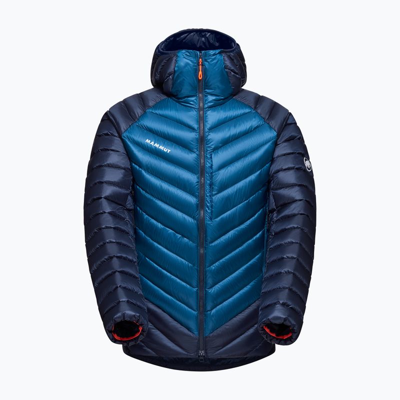 Kurtka puchowa męska Mammut Broad Peak IN Hooded deep ice/marine 6