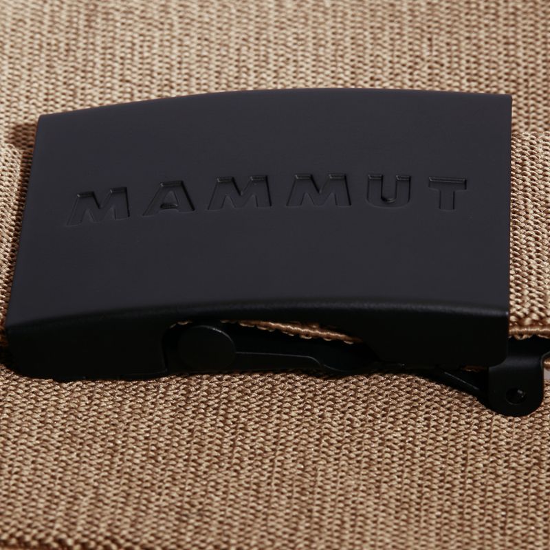Pasek do spodni Mammut Logo dark sand 2