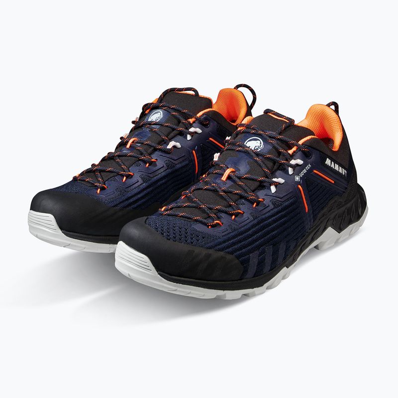 Buty podejściowe damskie Mammut Alnasca Knit III Low GTX marine/black 8