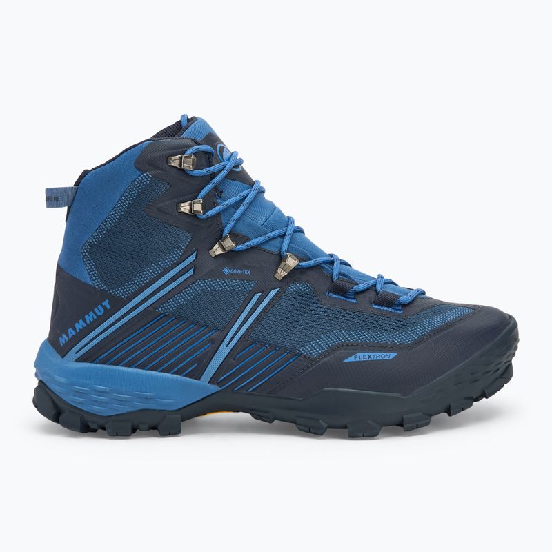 Buty trekkingowe męskie Mammut Ducan II High GTX marine/ deep ice 2