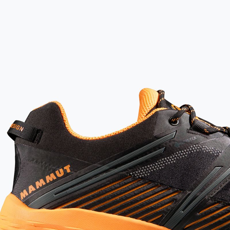 Buty trekkingowe męskie Mammut Ducan II Low GTX black/ dark tangerine 7