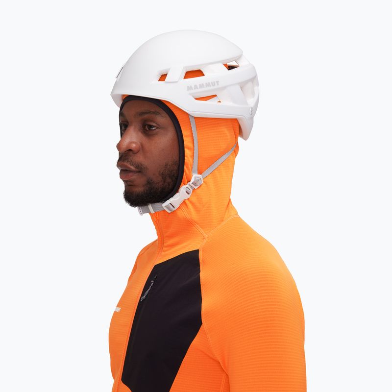 Bluza trekkingowa męska Mammut Aenergy Light ML Hooded dark tangerine/black 4