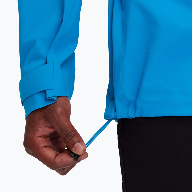 Kurtka przeciwdeszczowa męska Mammut Taiss HS Hooded glacier blue 7