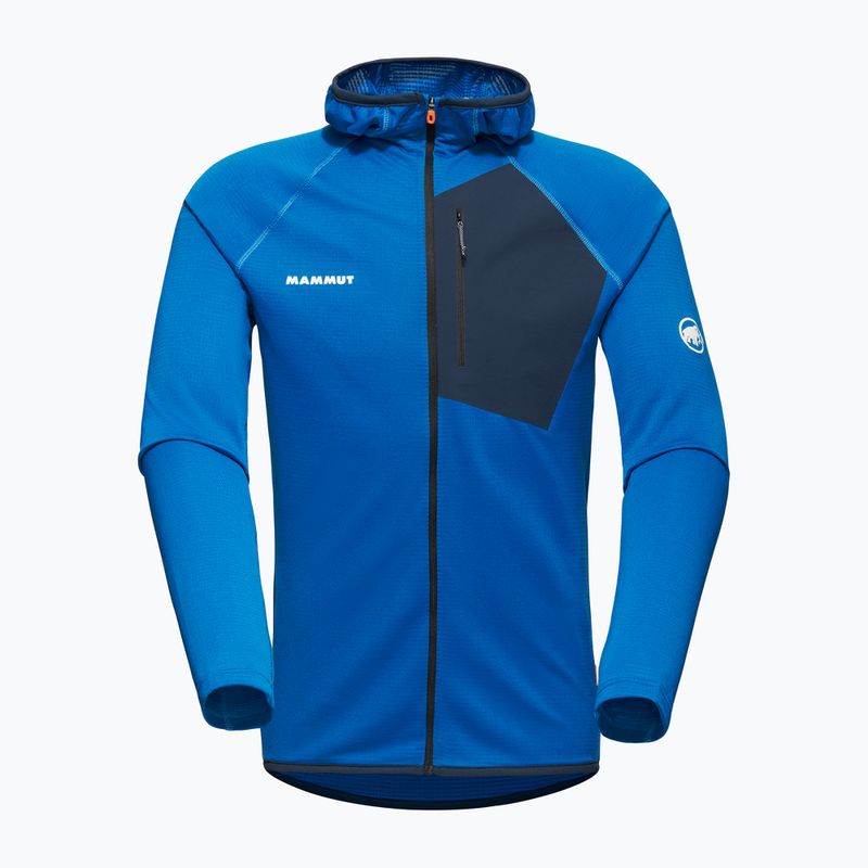 Bluza trekkingowa męska Mammut Aenergy Light ML Hooded azurit marine 5