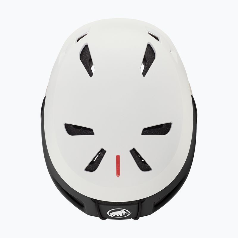 Kask wspinaczkowy Mammut Haute Route white/black 4
