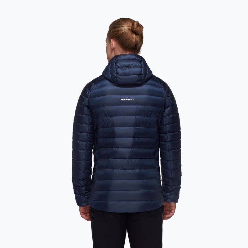 Kurtka puchowa męska Mammut Broad Peak IN Hooded marine black 2
