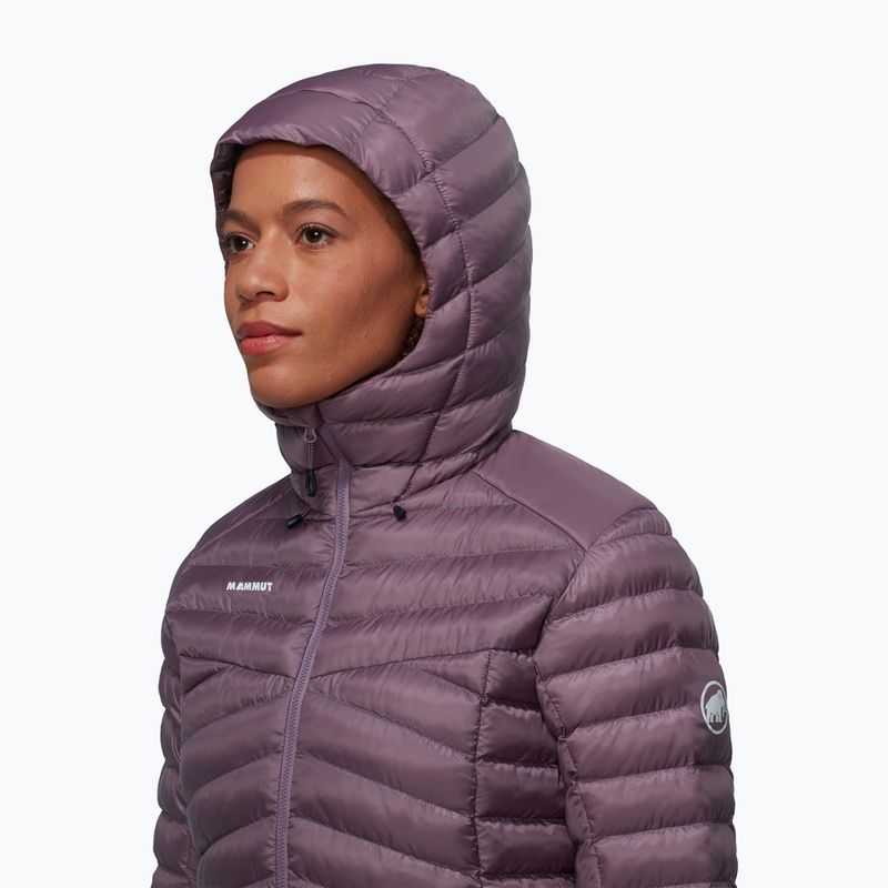Kurtka ocieplana damska Mammut Albula IN Hooded flux 4