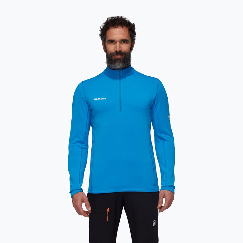 Bluza trekkingowa męska Mammut Aenergy ML Half Zip Pull glacier blue