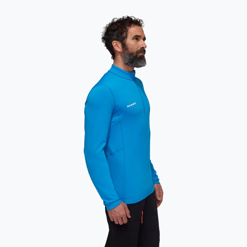 Bluza trekkingowa męska Mammut Aenergy ML Half Zip Pull glacier blue 3