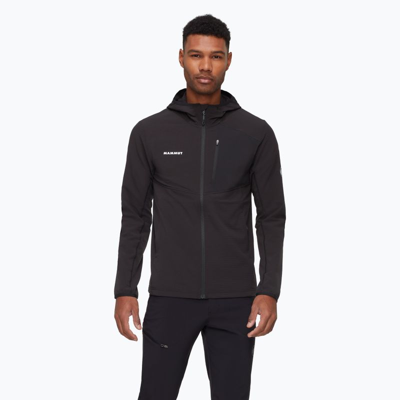 Bluza trekkingowa damska Mammut Madris Light ML Hooded black