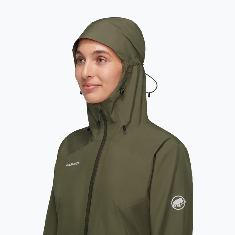 Kurtka przeciwdeszczowa damska Mammut Convey Tour HS marsh 4