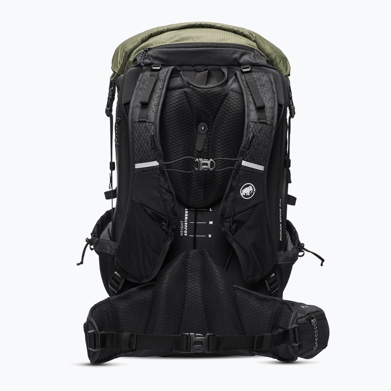 Plecak turystyczny Mammut Ducan Spine 28-35 l marsh/black 2
