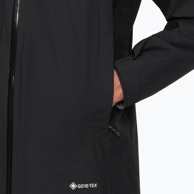 Kurtka przeciwdeszczowa męska Mammut Treeline HS Hooded black 5