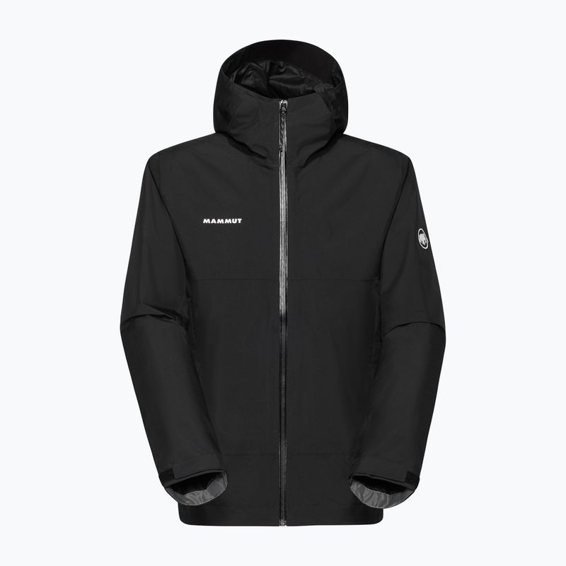 Kurtka przeciwdeszczowa męska Mammut Treeline HS Hooded black 8