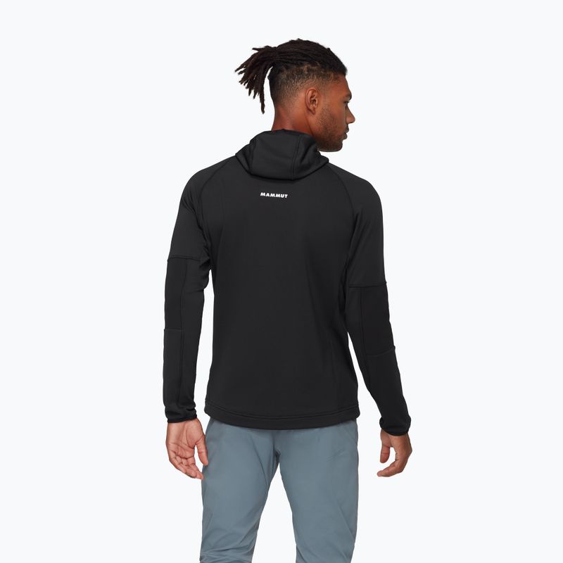 Kurtka przeciwwiatrowa męska Mammut Massone ML Hooded black 2