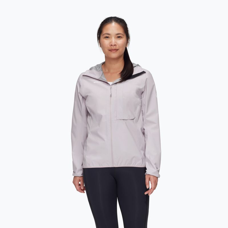 Kurtka przeciwdeszczowa damska Mammut Ducan Light HS Hooded alpine calamint